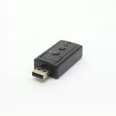 Звуковая карта внешняя USB TRUA71, 2.0  Чип: C-Media CM108 - Звуковые карты - Радиомир Саратов