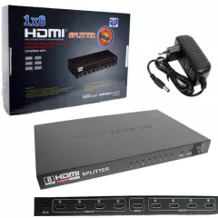 Разветвитель HDMI ver.1.4 1Вход (HDMI) - 8Выходов (HDMI) - Разветвители HDMI (делители сигнала) - Радиомир Саратов