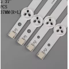 Светодиодная планка для подсветки ЖК панелей Комплект 37" 3V 8 планок (из них: по 5 линз на L1(2пл.) + по 4линзы на R1, R2, L2(6пл.) - 37" - Радиомир Саратов