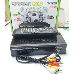 Цифровая ТВ приставка HD OPENBOX GOLD G777  встроенный БП, LED дисплей, металлический корпус - Приставки DVB-T2 (ресиверы) для телевизора - Радиомир Саратов