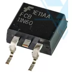 Транзистор полевой 11A FCB11N60TM D2PAK - Транзисторы  имп. полевые N-FET - Радиомир Саратов