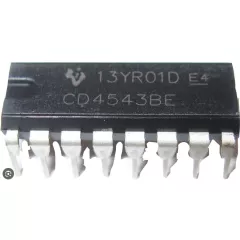 Микросхема **4543BE orig DIP16 (CD4543BE) - Микросхемы CMOS, TTL, ОУ, компараторы… - Радиомир Саратов