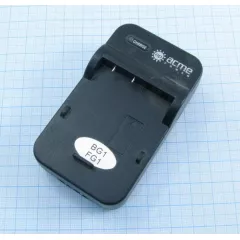 Зарядное устройство для Li-Ion аккумулятора цифровых камер SONY NP-BG/FG1 ( от 220V/12V ) 4.2V/8.4V ток заряда 600mA ACME POWER CH-P1640 Светодиодная индикация, защита от перегрева - Разные зарядные устройства - Радиомир Саратов
