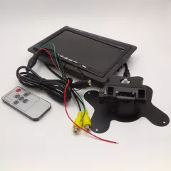 Монитор для автомобильных камер 7" E701/HS-7/HS-701P Пульт ДУ С рамкой - Мониторы для Авто - Радиомир Саратов