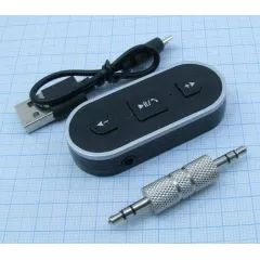 Car Bluetooth v 4.1+EDR адаптер Орбита OT-PCB01 / ""BT380" поддер профиль Bluetooth A2DP stereo; Слот: miniUSB; Hands Free(встроен. микрофон); раб. диапазон -10м; (кабель пит.USB-microUSB, адаптер Jack 3.5)-в компл; устанав. в машину, - Bluetooch-приемники (AUX / USB для Авто)  - Радиомир Саратов