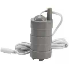 ПОМПА миниатюрная для прокачки воды DC Pump JT-550 (700 л/час); U=6-12V; I=2A; P=24W; высота напора: до 500см; с кабелем (L=1.5м) с гнездом питания со штырем 5,5*2,1;  IP67; крепление: присоски; размеры: 115х48х40мм; вес= 150гр. предназначена для систем п - Помпы воздушные, водяные, клапаны - Радиомир Саратов