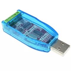 КОНВЕРТЕР USB/RS485-CH340G в корпусе,  совместимый стандартный модуль платы разъема  USB to 485 CH340, Model: 003, клеммная колодка 5PIN - Преобразователи уровней, интерфейсов, конвертеры - Радиомир Саратов