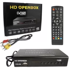 Цифровая ТВ приставка Openbox DVB-009 ( ресивер ) ( DVB-C, DVB-T, DVB-T2 ); Интерфейс USB 2.0 Type A  Поддержка HD(720p, 1080i, 1080p./ Телетекст, таймер записи, режим отложенного просмотра /воспроизведение файлов  Выход HDMI, пульт ДУ   Корпус металл; шн - Приставки DVB-T2 (ресиверы) для телевизора - Радиомир Саратов
