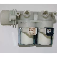 Клапан электромагнитный (электроклапан) для залива воды в стиральную машину двойной угловой 2W x 90° "INDESIT" Липецк C00110333, C00066518 - Клапан электромагнитный - Радиомир Саратов