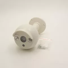 Муляж видеокамера купольная Орбита OT-VNP22 наружная; 1 красный LED мигающий Цвет корпуса: белый  Питание:2 x AAA - Муляж Видеокамеры - Радиомир Саратов