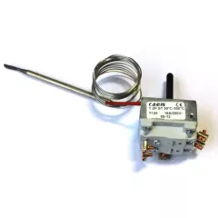 Терморегулятор капиллярный для промышленных электроплит 4pin TU 2P ST LP/2кон./1,5м/ 50-300°С/M3/32А с РУЧ. (зам Т32М-04), 4 PIN под винт, керамическое основание T300-2RM-324 - Терморегуляторы (Термостаты)  4PIN - Радиомир Саратов