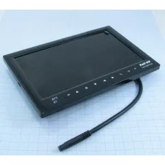 Монитор для автомобильных камер  7" (11309) "M-702" TFT-LCD цвет; PAL/NTSC; TV/RADIO/MP5; FullHD 1080p; Hi-Fi; два видеовхода; система Bluetooth; пульт ДУ; сенсор. кнопки; слоты:USB/SD; встроен. динамик; креплен. кронштейн; DC 12V без Б.П - Мониторы для Авто - Радиомир Саратов
