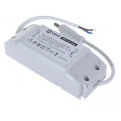 Драйвер для светильников, 510mA, 46-72V, 36W, вх: AC 220V, вх. разъем: два провода, вых. разъем: гнездо 5,5х2,1мм , пластик, IP20, 60x30x18мм, ЭПРА-36-SLIM, для панелей LP-02 серии - Напряжение питания: 220VAC - Радиомир Саратов