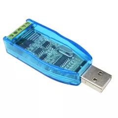 КОНВЕРТЕР USB/RS485-422 в корпусе,  совместимый стандартный модуль платы разъема USB to 485 CH340 (RS485/422), Model: 003, клеммная колодка 5PIN - Преобразователи уровней, интерфейсов, конвертеры - Радиомир Саратов