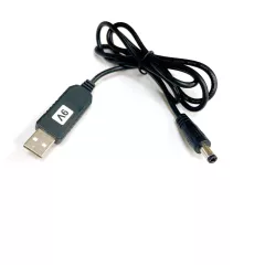 КОНВЕРТЕР-ПЕРЕХОДНИК  5V на 9V (USB-AM - штекер 5.5*2.5) (с кабелем 1м); для подключения устройств с питанием 9V к устройствам с выходом USB - Преобразователи уровней, интерфейсов, конвертеры - Радиомир Саратов