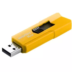Flash drive USB 2.0  16GB "SMARTBUY STREAM Yellow"  (USB накопитель); Скорость чтения данных:25 MB/s/ Скорость записи данных:15 MB/s - Карты памяти SD, microSD, USB флешки - Радиомир Саратов