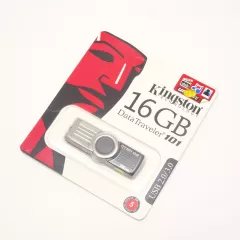 Flash drive USB 2.0/ 3.0 16GB 10 класс Kingston DT101 G2 - Карты памяти SD, microSD, USB флешки - Радиомир Саратов