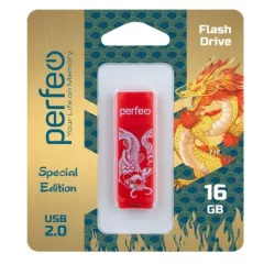 Flash drive USB 2.0  16GB PERFEO C04 Red Koi Fish (PF-C04RKF016)"  (USB накопитель); Скорость чтения данных:20 MB/s/ Скорость записи данных:10 MB/s - Карты памяти SD, microSD, USB флешки - Радиомир Саратов