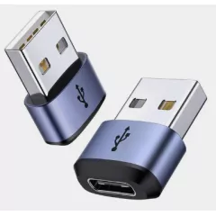 ПЕРЕХОДНИК USB-AM (штекер) / USB- Type-C (гнездо)  OTG Max. 3A/5Gbps/USB 3.0 - USB-AM x Type-C  (OTG) - Радиомир Саратов