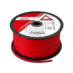 Акустический кабель Медный 2X1,5 Красный с белой полосой AURA SCC-3151 - 1.5 мм2 - Радиомир Саратов