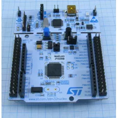 Отладочная плата на STM32F103RBT6 для Arduino и ST Morpho  32-битн.контр.Cortex-M3 72MHz;Flash=128Кб;ОЗУ=20Кб;Встр. программатор-отладчик ST-LINK/V2; Внешн.поддержка USB виртуального COM-порта. NUCLEO-F103RB - STM32 серия микроконтроллеров - Радиомир Саратов