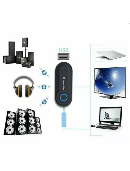Bluetooth передатчик аудио-сигналов на расстояние до 10м., от телевизора,DVD, ноутбука на беспроводные девайсы, воспроизводящие звук - Wi-Fi, Bluetooch модули ДУ - Радиомир Саратов