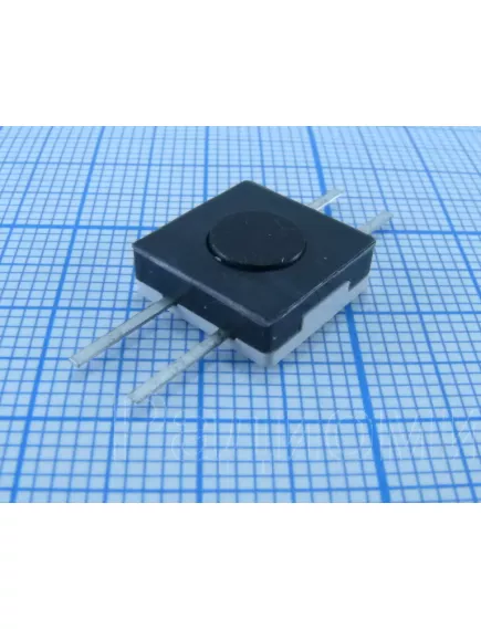 Микрокнопка квадратная тактовая, 4pin, 12x12x4мм, L=1мм (ПКН150-1) - Микрокнопки тактовые - Радиомир Саратов