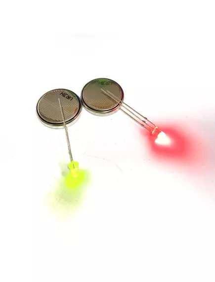 СВЕТОДИОД 3мм 2-х цв: Красно-Зелен, 3pin ( 400-600 mcd )  ( цв.линзы: матов. ) Угол свеч: 60°; U: 2,0-2,4v; общий катод. ( 3019EGW ) -  3мм светодиоды - Радиомир Саратов