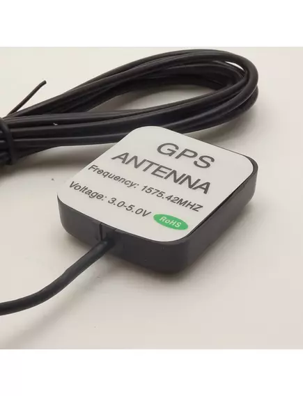 Антенна GPS  JCGPSF1 (3m RG174) (=GPS-001)  SMA  (1575.42MHZ) (гайка+штырь) - GPS - Радиомир Саратов