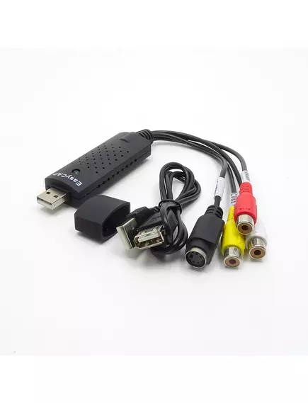 Конвертер ВИДЕО-Захват ВИДЕО DVR внеш. Easycap Интерфейс USB 2.0; PAL:720 x 576 /NTSC: 720 x 480; Вход:(S-VIDEO; CVBC +2 RCA- L/R звук)/ Выход:(USB-AF);запись на DVD+/-R/RW, DVD+/-VR и DVD-Video;CD-ROM( драйвер+видео редактор)+USB AM-AF в компл. Конвертер - DVR внеш. Easycap - Радиомир Саратов