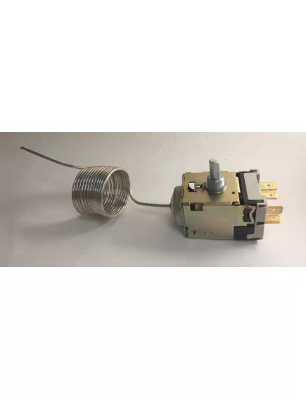 Терморегулятор для холодильника капиллярный 3pin -27- 20C ТАМ145-1,3м Китай L-капиляра 1,3м, для 2-х и 3-х камерных холодильников - Терморегуляторы (Термостаты)  3PIN - Радиомир Саратов