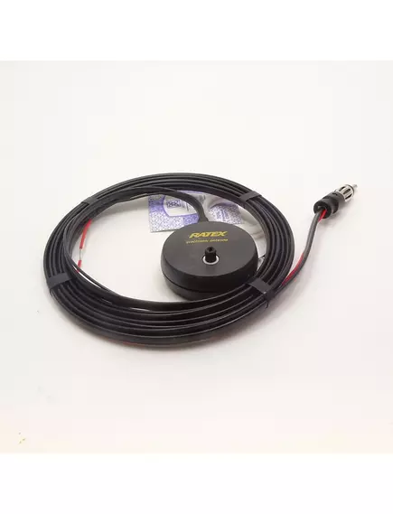 Антенна Автомобильная активная всеволновая АМ/УКВ/FM RATEX R02A на лобовое стекло с регулятором усиления (>20dB/100-120км) встроенный фильтр помех (коэф. шум<1,8dB) 8-20V <20mA/длина кабеля 2,4м - Антенны FM, AM, TV Автомобильные - Радиомир Саратов