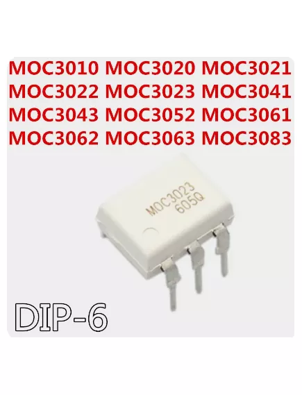 Оптопара MOC3061 (Марк. CT3061/CT3061-6L) EL3061 DIP6 - Оптопары импортные - Радиомир Саратов