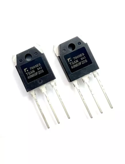 Транзистор IGBT  80A TGAN40N60F2DS(TGAN40N60FD2 =Vce-1.8V) TO3PN - Транзисторы  имп. N-IGBT - Радиомир Саратов