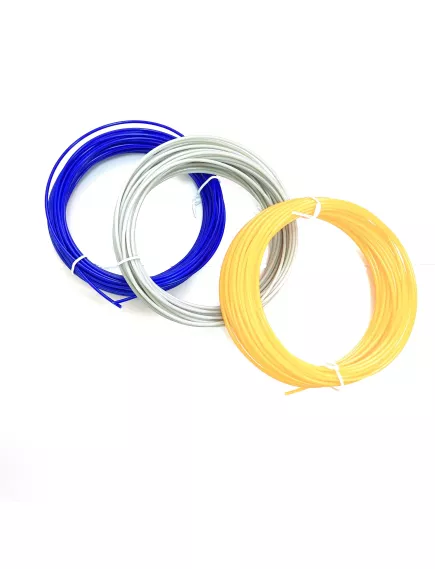 Материал для печати для 3D ручки  ABS 1.75 mm; пластик 200-230℃; набор из 3 цветов; цвет в ассортименте; общая длина  30м - Материал для 3D ручек - Радиомир Саратов