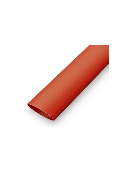 ТРУБКА ТЕРМОУСАДОЧНАЯ с клеевым слоем 4,8 ММ (1метр) красная; d после усадки: 1,6 ММ - Трубка термоусадочная с клеевым слоем - Радиомир Саратов