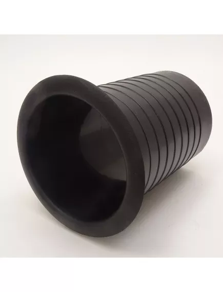 Фазоинвертор Ф75х114мм черный пластик Для усиления акустической отдачи (d(внеш)=75мм/ длина 114мм) пластмассовый 3" - Фазоинверторы - Радиомир Саратов