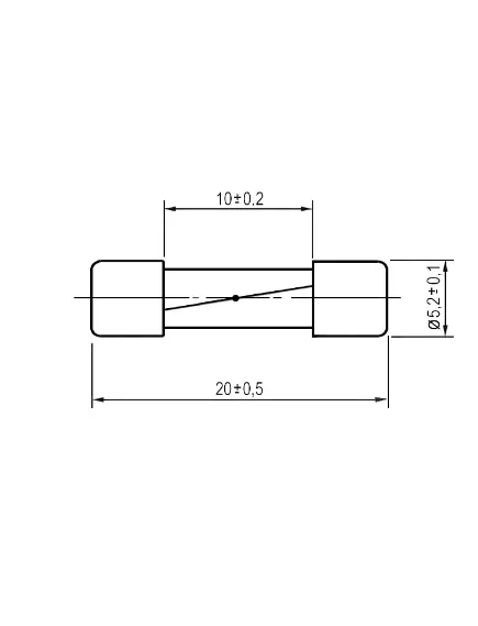 ПРЕДОХРАНИТЕЛИ (5Х20ММ)  1A 250В (S1014) стекло быстродействующий Имп. (аналог ВПБ6-7) -  5х20мм Стекло быстродействующие - Радиомир Саратов