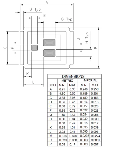 Транзистор полевой IRF6725M(IRF6725MTR) SMD - Транзисторы  имп. полевые N-FET SMD - Радиомир Саратов
