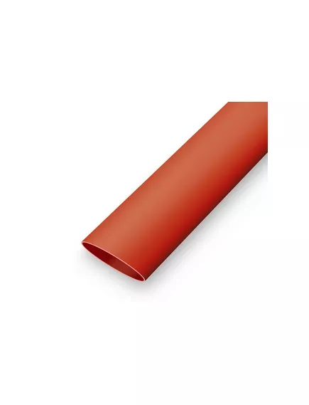 ТРУБКА ТЕРМОУСАДОЧНАЯ с клеевым слоем 3 ММ (1метр); d после усадки: 1 ММ красная - Трубка термоусадочная с клеевым слоем - Радиомир Саратов