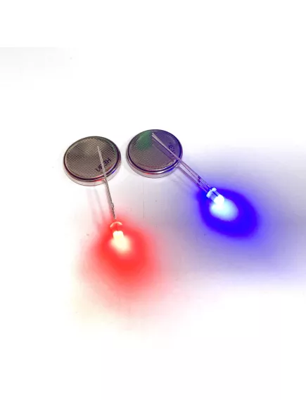 СВЕТОДИОД 3мм 2-х цв: Красно-Синий (1000 mcd) (Цв.линзы: Белый, Матовый) Угол свеч: 60°; Udc: 1,8v-Красный; Udc: 3,0v-Синий; 3pin, общий катод. -  3мм светодиоды - Радиомир Саратов