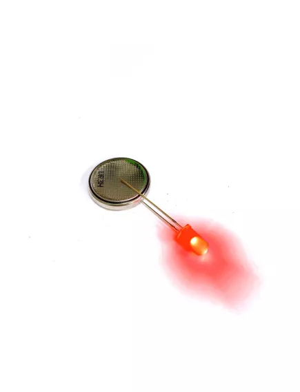 Светодиод 5мм Красный Мигающий ( 400-800 mcd )  ( цв.линзы: Красный, Матовый ) Угол свеч: 60°; Udc: 2.0-2.4v; I: 20 mA; f: 1,5Hz. ( 5013LRD-B ) -  5мм светодиоды - Радиомир Саратов