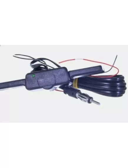 Антенна Автомобильная активная всеволновая АМ/УКВ/FM  RATEX  R05A мини с индикацией  на лобовое стекло с регулятором усиления(>15dB/100км)  встроенный фильтр помех   8-16V/ <10mA/длина кабеля 2,3м - Антенны FM, AM, TV Автомобильные - Радиомир Саратов