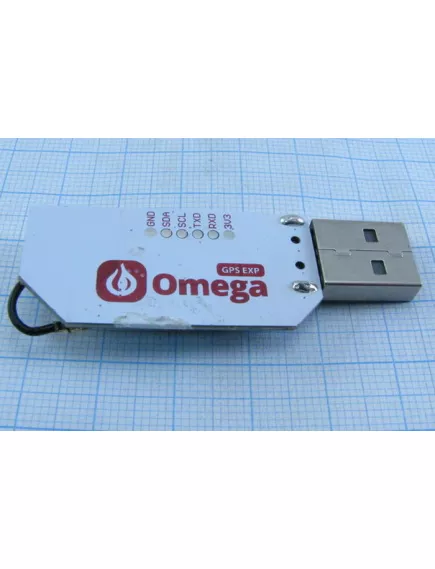 МОДУЛЬ расширения Omega2 GPS Expansion  на основе USB позволяет Omega2 точно опред свое местополож. (до 1.8 м) с помощью спутн GPS и сист.позиционир. Beidou. Встр.антенна GPS/разъем FL для внешн. ант. Каналов поиска-66, кан.отслеж-22 - Onion Omega - Радиомир Саратов