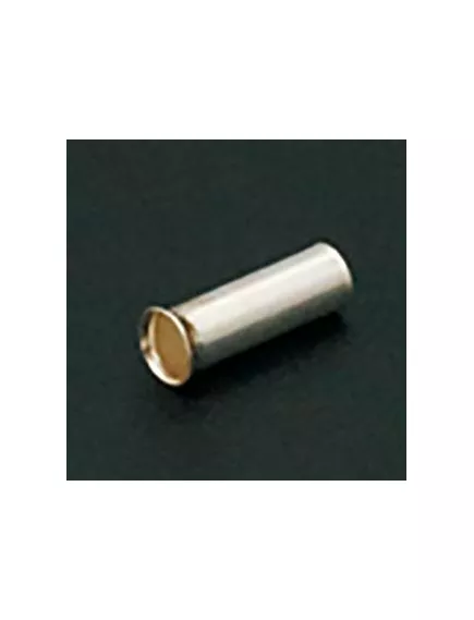 Наконечник втулочный/трубчатый/гильза для кабеля 6mm2   18мм (Латунь) (d-наружн-3,9мм(4,8мм) d-внутр.-3,5мм) неизолир. EN6018 (НШВ) (CuSn) - под кабель   6mm2 (Неизолированные) - Радиомир Саратов