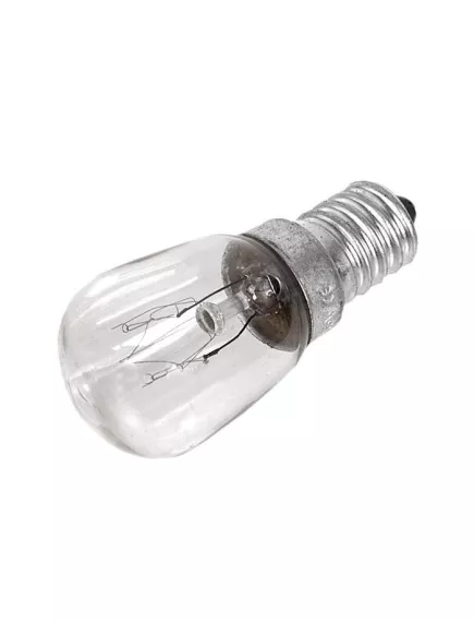 Лампа накаливания E14 15W 220V d=22мм t=300*С Цв.колбы: прозрачная (для подсветки духового шкафа) (цоколь E14) F&S - Лампы накаливания (подсветка) - Радиомир Саратов