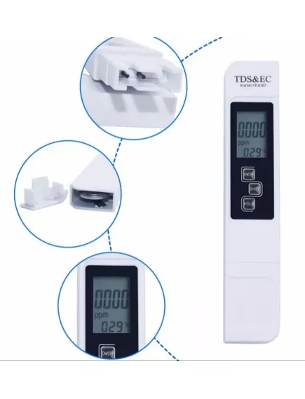 Тестер качества воды TDS/EC-метр TDS5/5B (E-01) (Изм.Жесткости); переключение между измерениями TDS и EC - Тестер качества воды - Радиомир Саратов