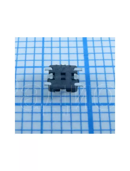 Микрокнопка квадратная тактовая, 4pin, 3x3x1,5мм, SMD (IT-1184) - Микрокнопки тактовые - Радиомир Саратов