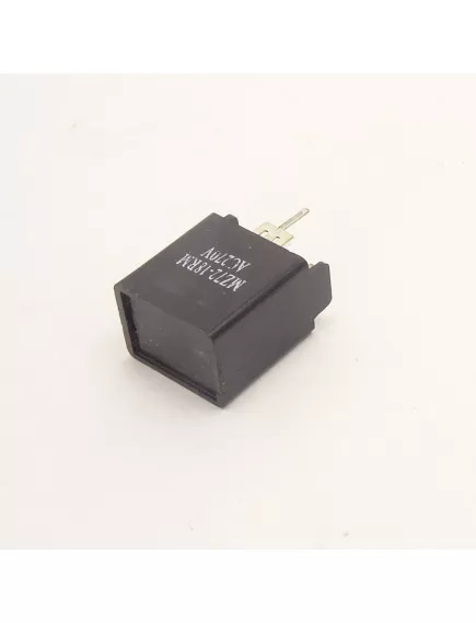 PTC ТЕРМОРЕЗИСТОР 2-PIN  18 Om черный  ((MZ72B-18ROM, MZ72-18ROM, MZ72-18RM, MZ72-18RM270V) (ZPB53BL200C) (27001) (Позистор черный 2пин) - Терморезисторы: Позисторы PTC - Радиомир Саратов