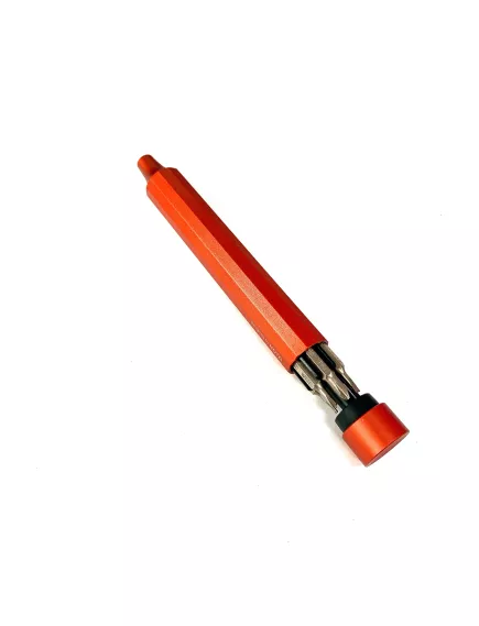 Отвертка  XIAOMI Hoto Precision Screwdriver Kit (QWLSD004) (24 в 1) КРАСНАЯ с набором бит (SL1.5, SL2, PH000, PH00, PH0, PH1, T2, T3, T4, T5, T6, T8, T9, T10, H1.5, H2, H2.5, TW0.6, TW1, SP2.6, TR2.3) Насадки выполнены из легированной стали S2 с антикорро - Отвертки, наборы отверток - Радиомир Саратов